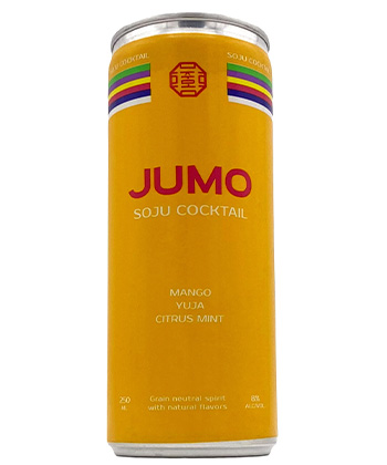 JUMO Mango/Yuja/Citrus Mint is one of the best canned cocktails to try right now. 