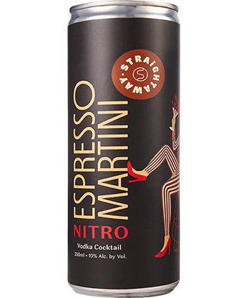 Straightaway Cocktails Nitro Espresso Martini is one of the best canned cocktails to try right now. 