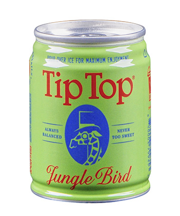 Tip Top Proper Cocktails Jungle Bird is one of the best canned cocktails to try right now. 