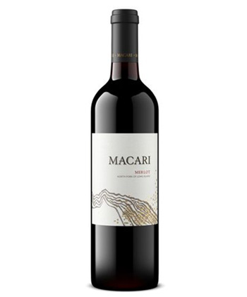 Macari Vineyards Merlot 2021 is one of the best Merlots for 2024. 