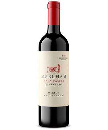 Markham Vineyards Napa Valley Merlot 2021 is one of the best Merlots for 2024. 