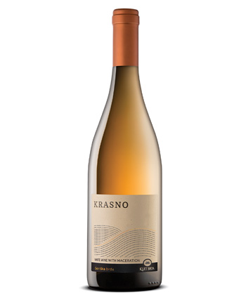 Klet Brda Krasno White Wine With Maceration 2022 is one of the best orange wines for 2024. 