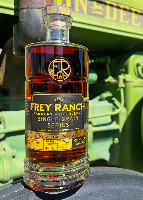 Frey Ranch Single Barrel 100 Percent Wheat Whiskey review. 