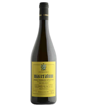 Fongoli Umbria Trebbiano Spoletino 'Maceratum’ 2022 is one of the best wines from Montefalco. 