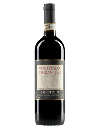 Montioni Montefalco Sagrantino 2018 is one of the best wines from Montefalco. 