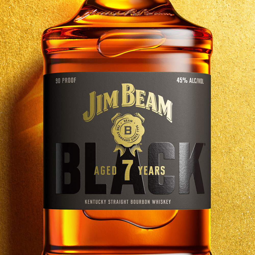 Jim Beam Black Gets 7-Year Age Statement and Bottle Redesign