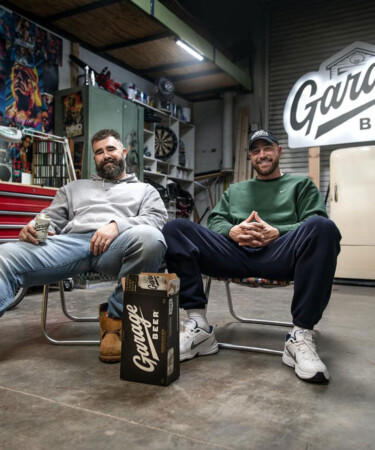 Jason and Travis Kelce Buy Stake in Garage Beer