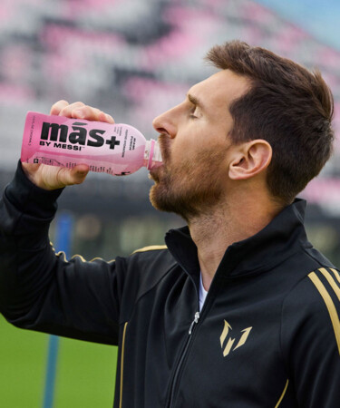 Lionel Messi Launches New Sports Drink Más+