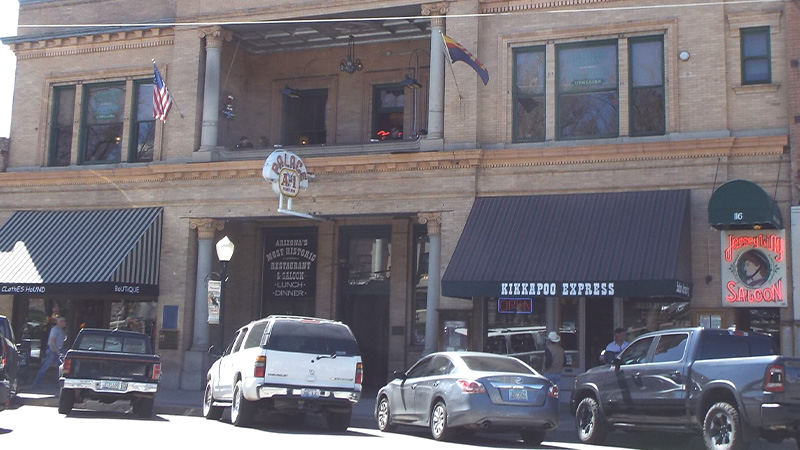 The Oldest Bar in Arizona is The Palace Restaurant & Saloon (1877)