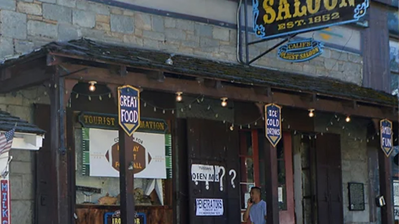 The Oldest Bar in California is The Iron Door Saloon (1852)