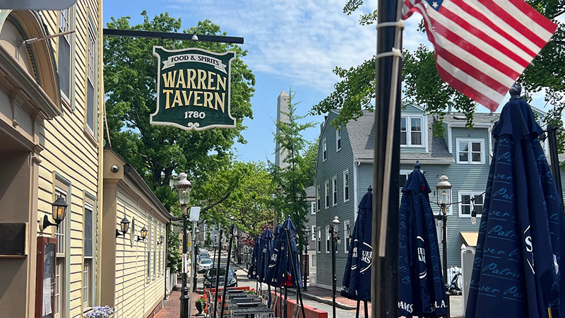 The Oldest Bar in Massachusetts is Warren Tavern (1780)