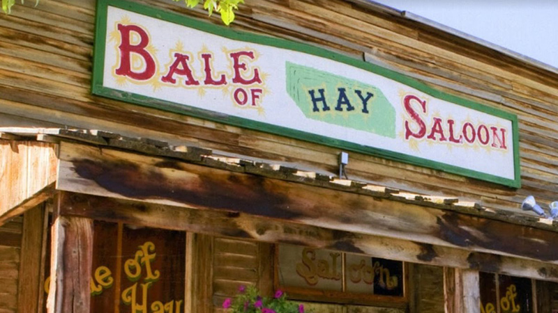 The Oldest Bar in Montana is Bale of Hay Saloon (1863)