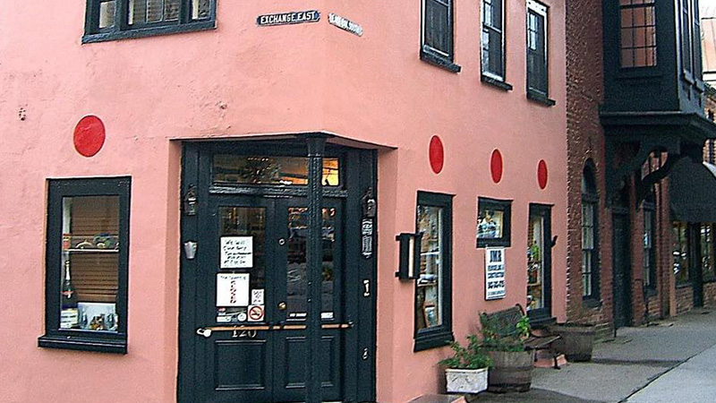 The Oldest Bar in South Carolina is The Tavern at Rainbow Row (1686)