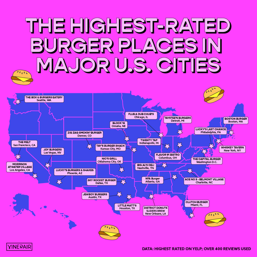 The Highest-Rated Burger Joints in Major U.S. Cities, According to Yelp ...