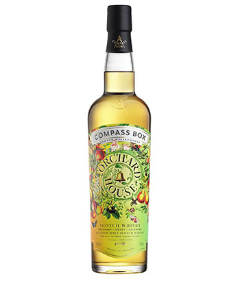 Compass Box Orchard House is one of the best bang-for-your-buck Scotches, according to bartenders. 