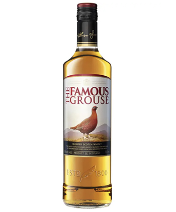 The Famous Grouse is one of the best bang-for-your-buck Scotches, according to bartenders. 