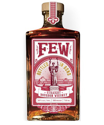 FEW Bottled in Bond Straight Bourbon is a go-to bourbon, according to bartenders. 