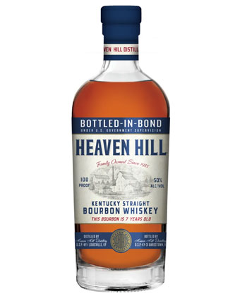 Heaven Hill 7-Year Bottled in Bond is a go-to bourbon, according to bartenders. 