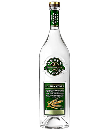 Green Mark is one of the 20 best selling vodkas in the world. 