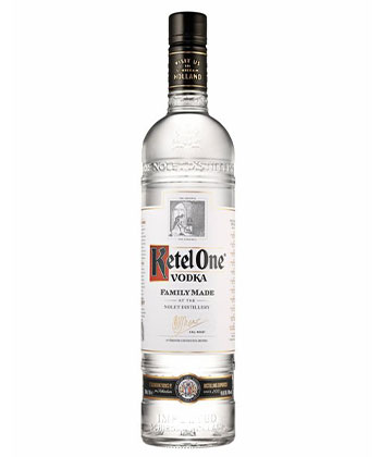 Ketel One is one of the 20 best selling vodka brands in the world. 