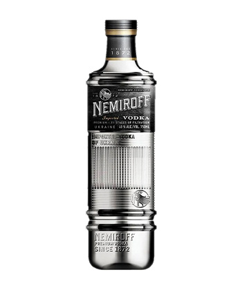 Nemiroff is one of the 20 best selling vodka brands in the world. 