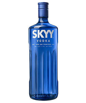 Skyy is one of the 20 best selling vodka brands in the world. 