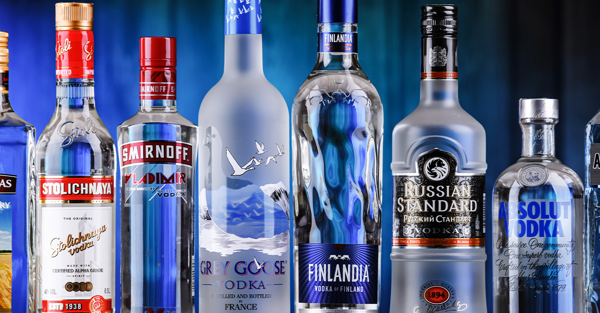 The 20 Most Popular Vodka Brands in the World for 2024 | VinePair