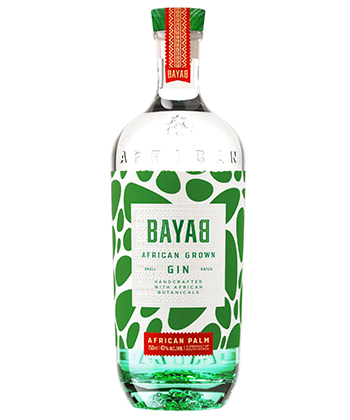 Bayab African Palm and Pineapple Gin is one of the best new spirits, according to bartenders. 