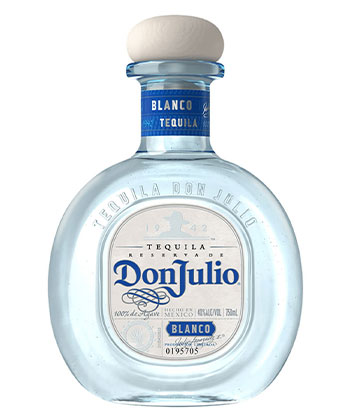 Don Julio is one of the best-selling tequila brands in the world. 