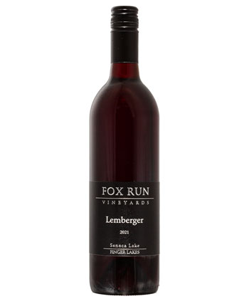 Fox Run Vineyards Lemberger 2021 is one of the best Austrian reds for 2024. 