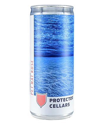 Protector Cellars Pet-Nat Rosé is one of the best canned wines for 2024. 