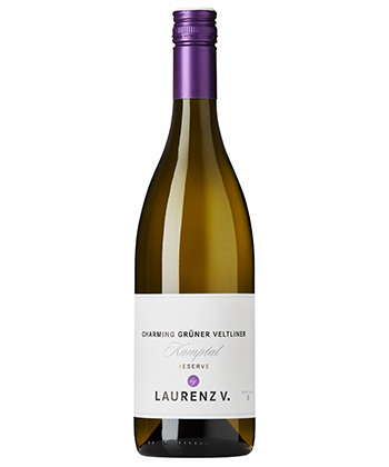 Laurenz V. Charming Grüner Veltliner Kamptal Reserve 2021 is one of the best Grüner Veltliners for 2024. 