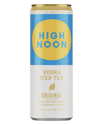 High Noon Original Hard Iced Tea is one of the best hard teas for 2024. 