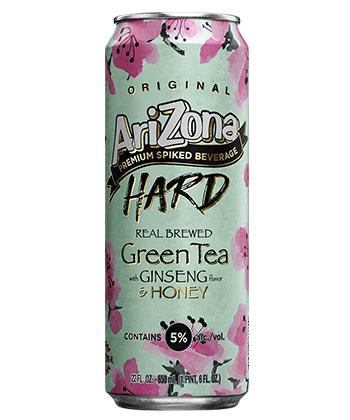 AriZona Hard Green Tea is one of the best hard teas for 2024. 