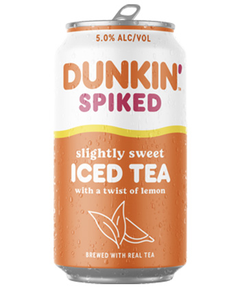 Dunkin’ Slightly Sweet is one of the best hard teas for 2024. 