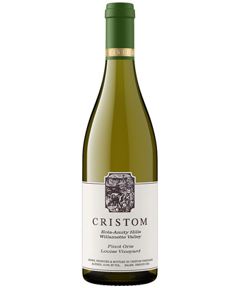 Cristom Vineyards Louise Vineyard Pinot Gris 2023 is one of the best Pinot Grigios for 2024. 