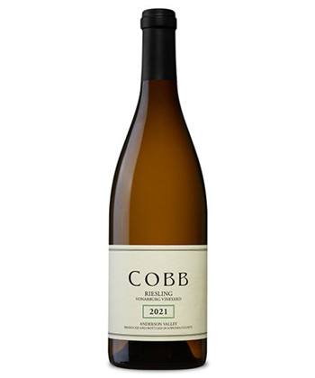 Cobb Wines Vonarburg Vineyard Riesling 2021 is one of the best Rieslings for 2024. 