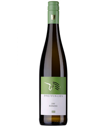 Pfeffingen Dry Riesling 2021 is one of the best Rieslings for 2024. 