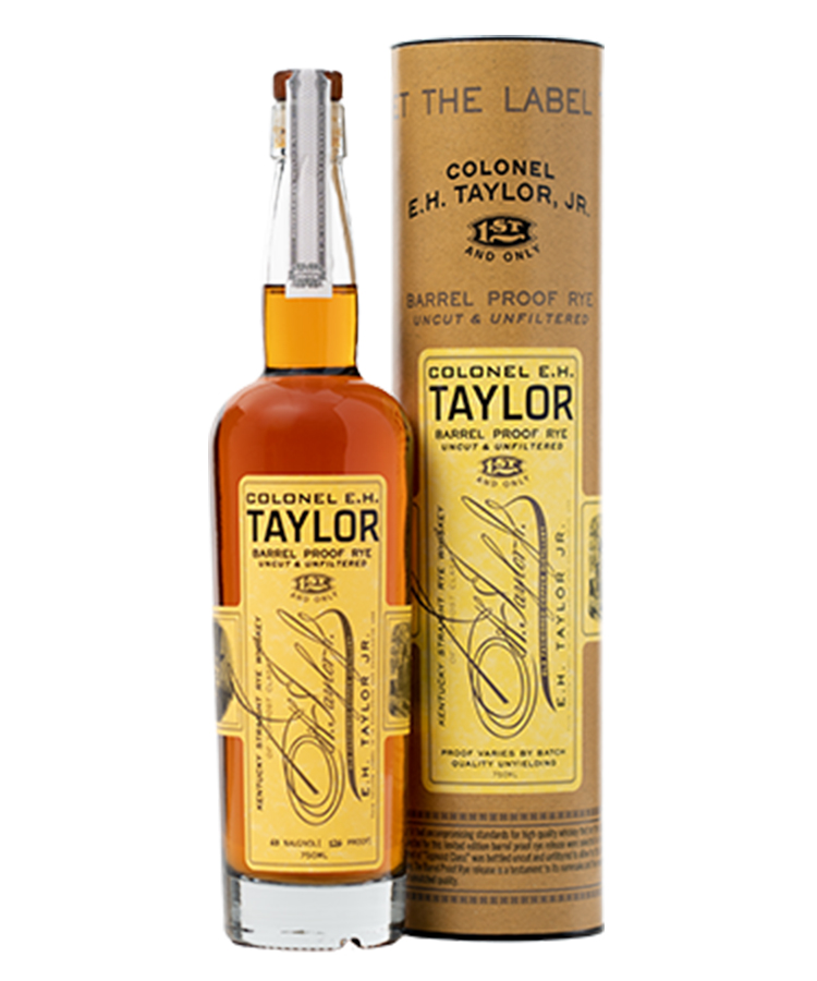 E.H. Taylor, Jr. Barrel Proof Rye Whiskey Review