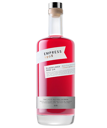 Empress 1908 Elderflower Rose Gin is one of the best new spirits, according to bartenders. 