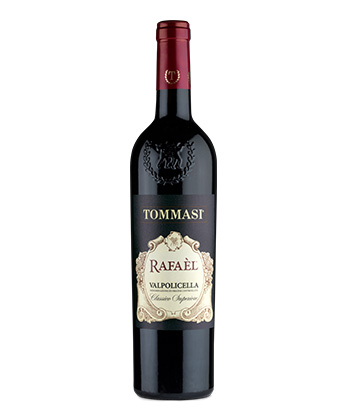 Tommasi Valpolicella Classico Superiore ‘Rafaèl’ 2019 is one of the best Valpolicella wines from Italy. 