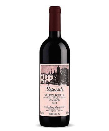 Clementi Valpolicella Classico 2022 is one of the best Valpolicella wines from Italy. 