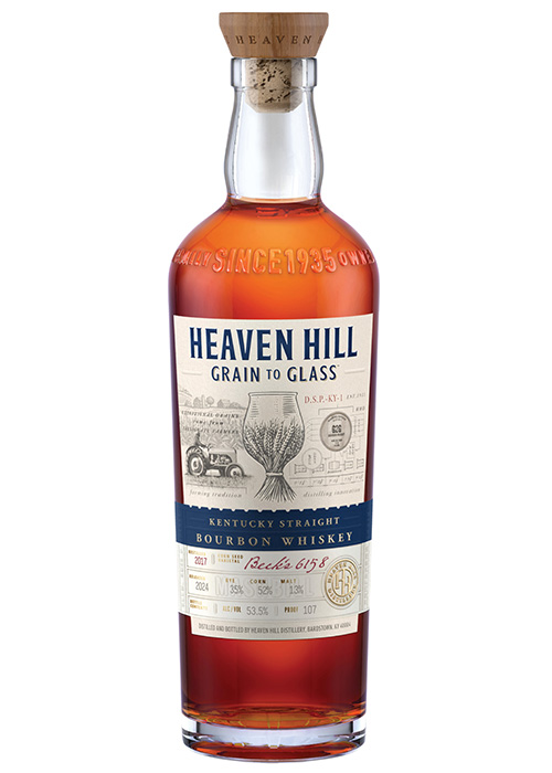 Heaven Hill Grain to Glass Kentucky Straight Bourbon (2024) review. 