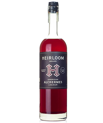 Heirloom Liqueurs Alchermes is one of the best new spirits, according to bartenders. 