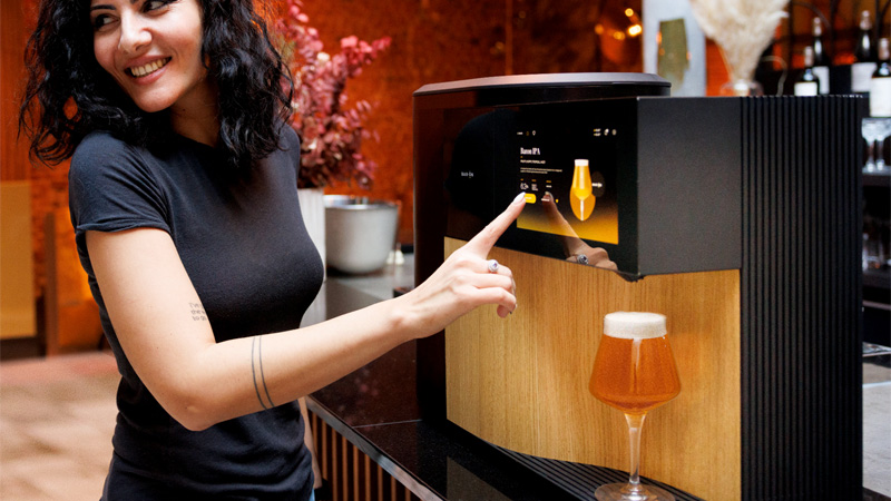 A High-Tech ‘Beer Printer’ From Belgium Wants to Digitize the Drinking Experience