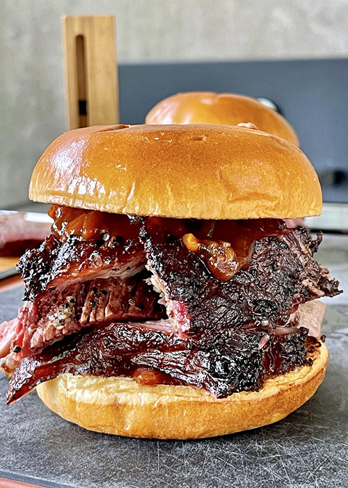 The Brisket Sandwich is the most famous sandwich from Texas. 