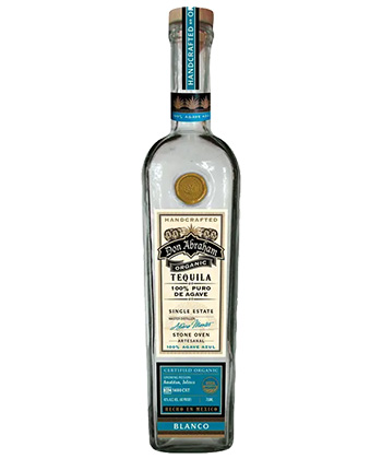 Don Abraham Blanco is a go-to-tequila, according to bartenders. 