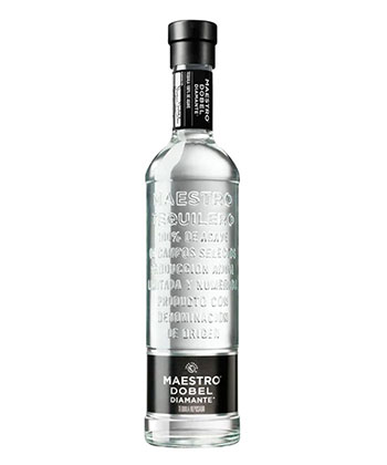 Maestro Dobel Diamente Cristallino is a go-to-tequila, according to bartenders. 