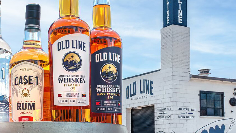 For a break from rye, check out Old Line Spirits, a veteran-run distillery with a deep focus on all things American Single Malt.