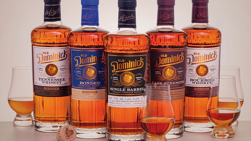 Memphis hosts Old Dominick alongside its varied museums and restaurants. Tennessee-style whiskey is made here, of course, but its history notably dates back over 150 years.